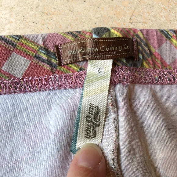 *RELISTED* Matilda Jane Ruffled Leggings Girls Size 6 - Picture 3 of 7